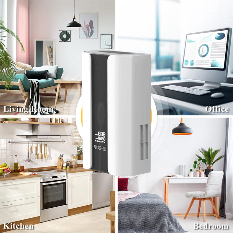 Purificatoare de aer medical montate pe perete pentru a îmbunătăți mediul medical